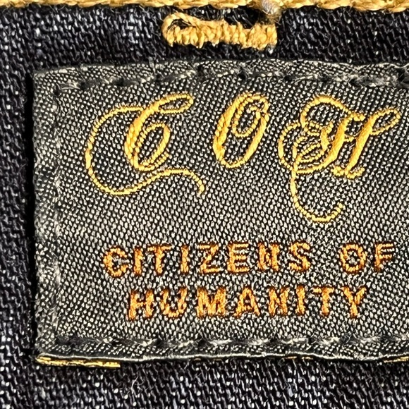 Citizens of humanity Blue Jeans straight leg size 28 waist - Picture 7 of 11